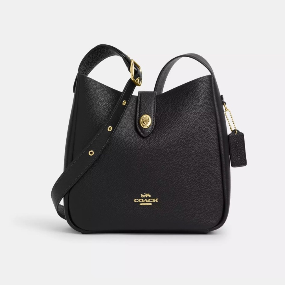 COACH Hadley Convertible Crossbody Bag w/ Gold Accent - Picture 7 of 12
